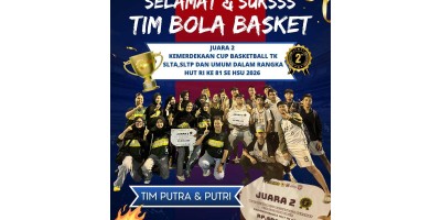 Foto Juara Kemerdekaan Cup Basket Ball dalam Rangka HUT RI Ke- 81 se HSU 2026