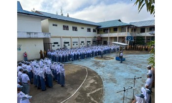 Upacara Apel Senin SMAN 1 Amuntai 1 September 2025