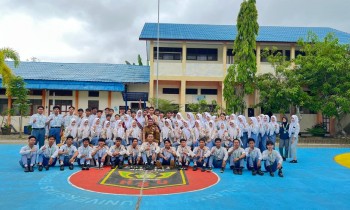 Pelantikan Pengurus OSIS dan LBK SMAN 1 Amuntai Masa Bakti 2025/2026