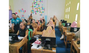 IHT Peningkatan Kompetensi Guru SMAN 1 Amuntai Penguatan Administrasi Pembelajaran Melalui Pemanfaatan Microsoft Excel