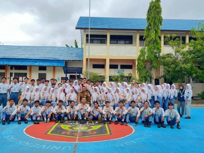 Kegiatan Pelantikan Osis 2025 SMAN 1 Amuntai