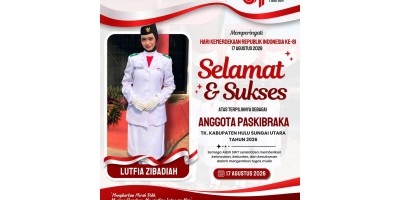 Paskibra Tingkat Kabupaten HSU 2026