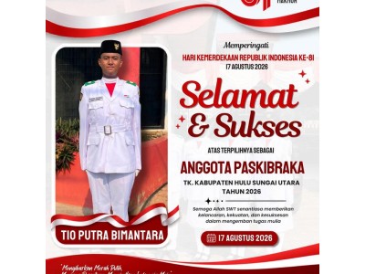Paskibra Tingkat Kabupaten HSU 2026