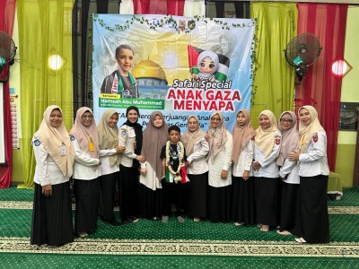 Kegiatan Safary Anak Gaza Menyapa Bersama Dai Cilik Palestina Hamzah Abu Muhammad