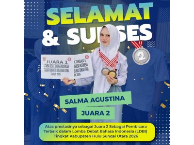 Juara 3 Pembicara Terbaik LDBI