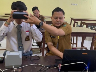 Perekaman e KTP Siswa SMAN 1 Amuntai