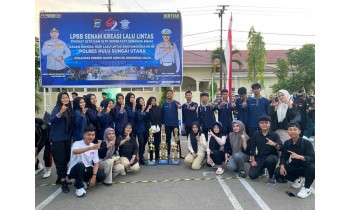 LKPBB - Prestasi Siswa-siswi SMAN 1 Amuntai meraih 3 Tropi