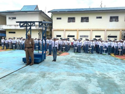 Kegiatan Upacara Apel Pagi Senin 02 Februari 2026