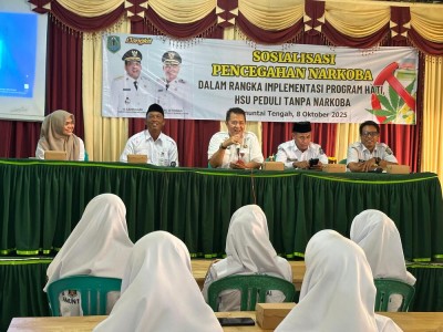 Kegiatan Sosialisasi Pencegahan Narkoba