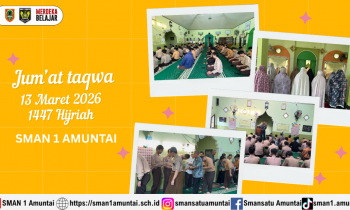 Jumat Taqwa Ramadhan 1447 Hijriah 13 Maret 2026 SMAN 1 Amuntai
