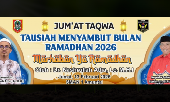 Jumat Taqwa SMAN 1 Amuntai Menguatkan Spiritualitas Menyambut Bulan Suci Ramadhan 2026