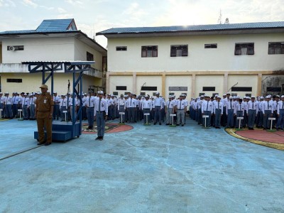 Kegiatan Upacara Apel Pagi Senin 30 Maret 2026