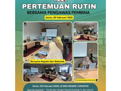 Pertemuan Rutin Bersama Pengawas Pembina