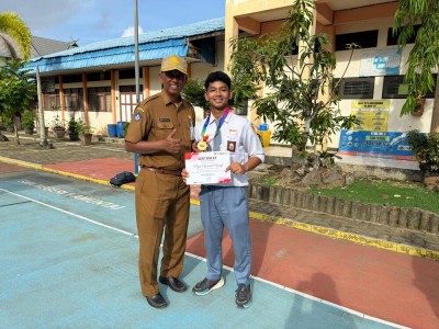 Juara 1 Grappling Kelas - 60 Kg Hari Jadi HSU