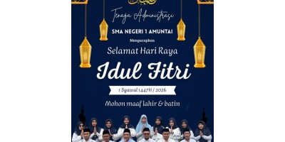 Selamat Hari Raya Idul Fitri 1 Syawal 1447 Hijriah