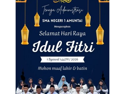 Selamat Hari Raya Idul Fitri 1 Syawal 1447 Hijriah