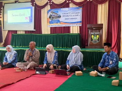 Sosialisasi Visi Misi Sekolah dan TKA dengan Orang Tua Siswa Kelas XII di SMAN 1 Amuntai