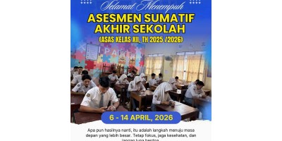 Asesmen Sumatif Akhir Sekolah Kelas XII SMAN 1 Amuntai Tahun Ajaran 2025/2026
