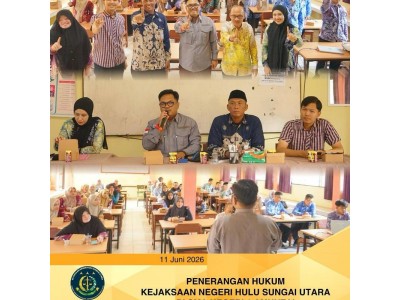 Sosialisasi Penyuluhan Hukum Terpadu dari Kejaksaan Negeri HSU