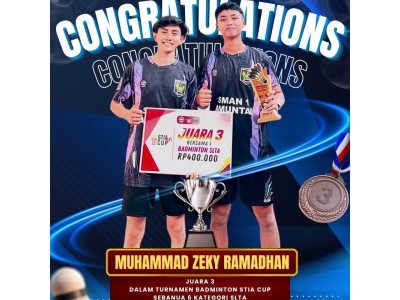 Juara 3 Badminton
