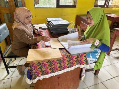 Pengambilan SKL dan Raport Kelas XII Tahun 2024/2025