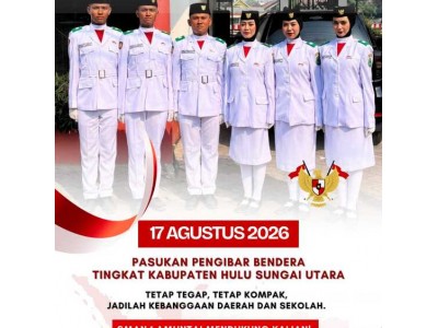 Paskibra Tingkat Kabupaten HSU 2026