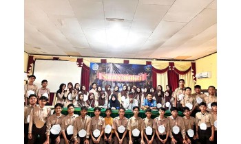 Saurya Sakti Latihan Dasar Kepemimpinan Siswa OSIS SMAN 1 Amuntai Masa Bakti 2025/2026