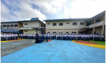 Upacara Bendera Senin 17 November 2025 di SMAN 1 Amuntai