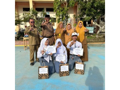 Pemberian Apresiasi Anggota Perpustakaan Teraktif 