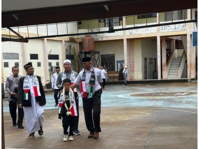 Kegiatan Safary Anak Gaza Menyapa Bersama Dai Cilik Palestina Hamzah Abu Muhammad