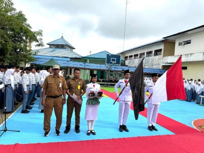 Kegiatan Pelantikan Osis 2025 SMAN 1 Amuntai
