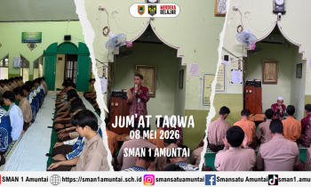 Jumat Taqwa SMAN 1 Amuntai Menumbuhkan Semangat Ibadah dan Pembinaan Karakter Peserta Didik