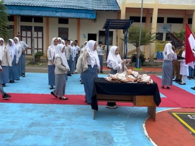 Kegiatan Pelantikan Osis 2025 SMAN 1 Amuntai
