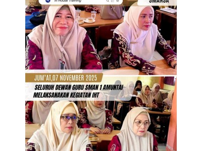 Kegiatan IHT Dewan Guru  Day - 1