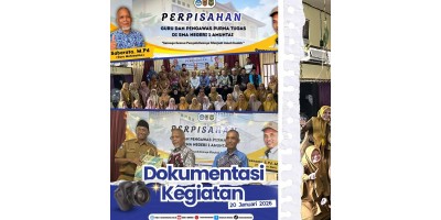 Perpisahan Guru dan Pengawas Purna Tugas di SMAN 1 Amuntai