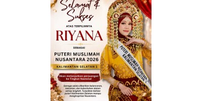 Puteri Muslimah Nusantara 2026 Kalimantan Selatan 1