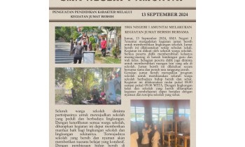 Kegiatan Jumat Bersih 13 September 2024