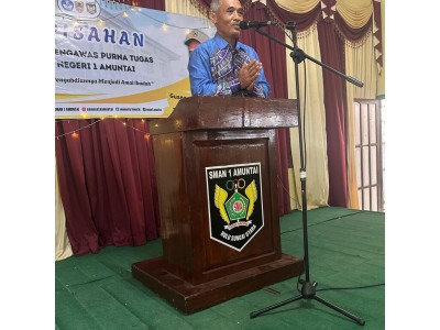 Sambutan Pengawas Purna Tugas Bapak Gusnanta, S.Pd., M.Pd