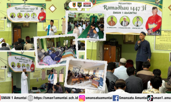Pesantren Ramadhan 1447 Hijriah SMAN 1 Amuntai selasa 24 Februari 2026