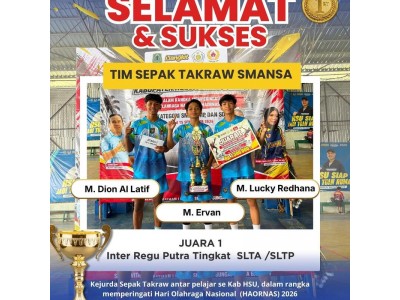 Juara 1 Inter Regu Putra Tingkat SLTA/SLTP