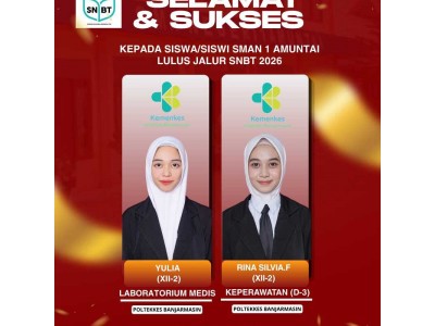 Siswa - siswi Lulus Seleksi SNBP 2026