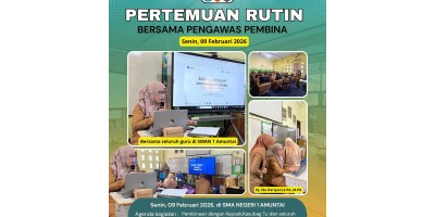 Pertemuan Rutin Bersama Pengawas Pembina