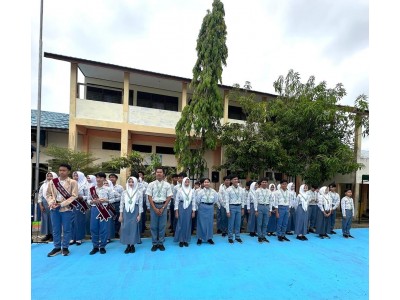 Kegiatan Pelantikan Osis 2025 SMAN 1 Amuntai