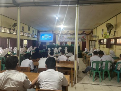 Kegiatan Sosialisasi Politeknik TALA SMAN 1 Amuntai