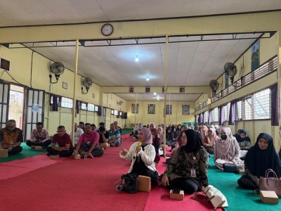 Sosialisasi Visi Misi Sekolah dan TKA dengan Orang Tua Siswa Kelas XII di SMAN 1 Amuntai