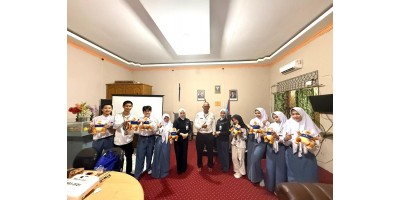 Pemilihan Duta AKSEL dari Tim Bank Kalsel di SMAN 1 Amuntai