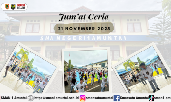 Jumat Pagi Ceria SMAN 1 Amuntai 21 November 2025