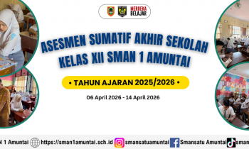Mengawal Masa Depan Semangat Siswa Kelas XII SMAN 1 Amuntai Hadapi Asesmen Sumatif Akhir Sekolah