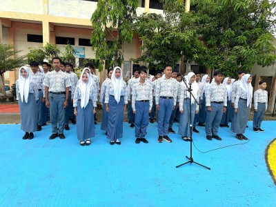 Kegiatan Pelantikan Osis 2025 SMAN 1 Amuntai