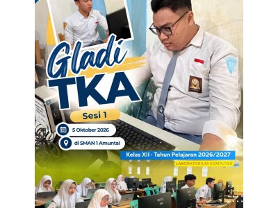 Glady TKA Tahun Ajaran 2026/2027
